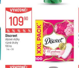 Discreet slipové vložky