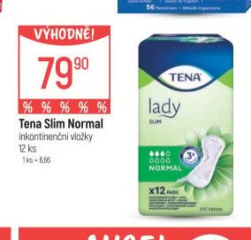 Tena Slim Normal inkontinenční vložky