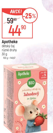 Čaj pohádkový bio Apotheke