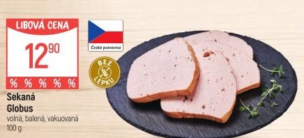 Sekaná masová Globus