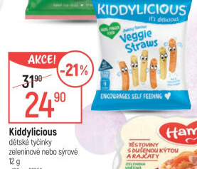 Tyčinky sýrové Kiddylicious