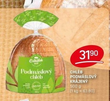 CHLÉB PODMÁSLOVÝ KRÁJENÝ