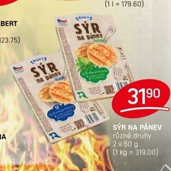 SÝR NA PÁNEV