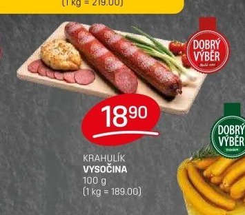 KRAHULÍK VYSOČINA 100 g