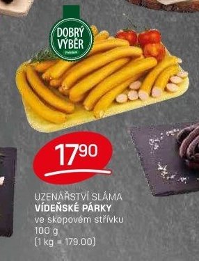 UZENÁŘSTVÍ SLÁMA VÍDEŇSKÉ PÁRKY 100 g