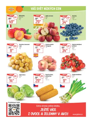 akční leták Globus 20.8.2025-26.8.2025