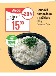 Goudová pomazánka s pažitkou