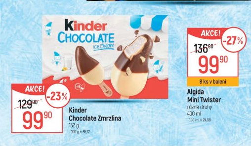 Kinder Chocolate Zmrzlina