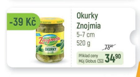 Okurky Znojmia