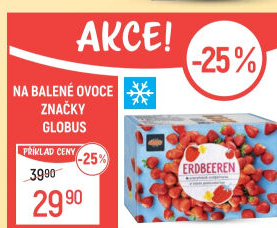 Jahody mražené Globus