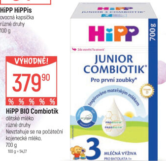 Kojenecká výživa Bio Combiotik HiPP