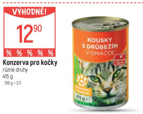 Konzerva pro kočky Korrekt