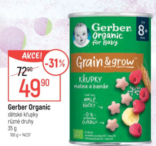 Křupky dětské bio Grain &