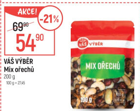 Mix ořechů Váš Výběr