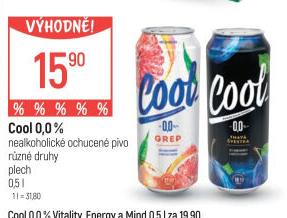 Nealkoholické pivo ochucené Staropramen Cool