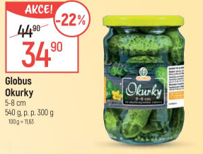 Okurky Globus