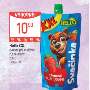 Ovocná kapsička Hello