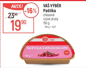 Paštiky Váš výběr