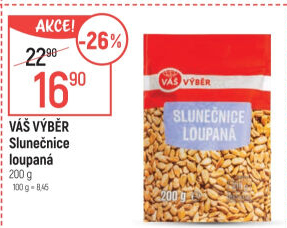 Slunečnice loupaná Váš Výběr