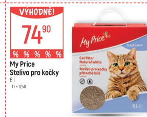 Stelivo pro kočky My Price