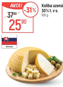 Sýr Koliba uzená 30%