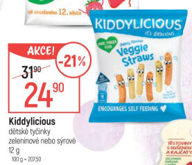 Tyčinky sýrové Kiddylicious