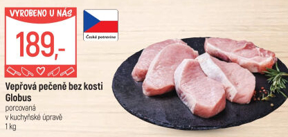 Vepřová pečeně bez kosti Globus