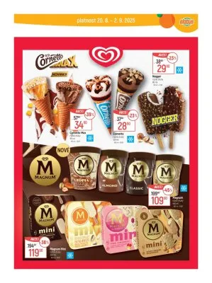 akční leták Globus 20.8.2025-26.8.2025