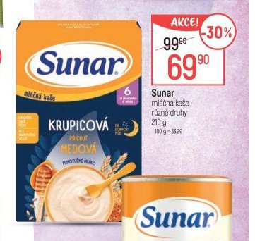 Sunar mléčná kaše