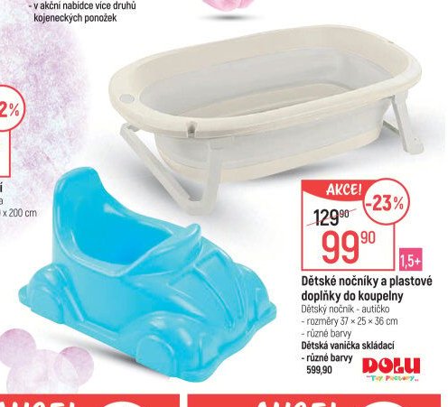 Dětské nočníky a plastové doplňky do koupelny