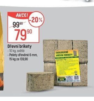 Dřevní brikety