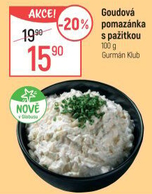 Goudová pomazánka s pažitkou