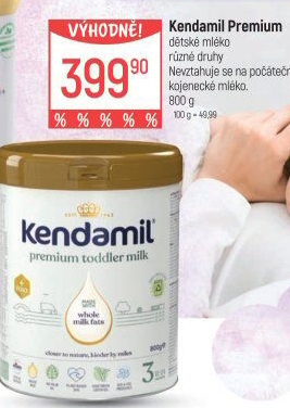 Kojenecká výživa Premium HMO+ Kendamil