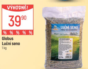 Luční seno Globus