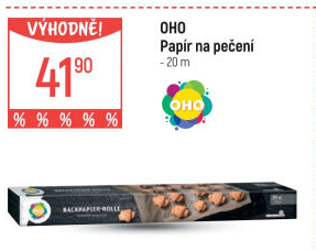Papír na pečení OHO