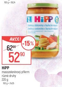 Příkrm masozeleninový Bio HiPP