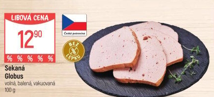 Sekaná masová Globus