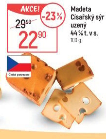 Sýr Císařský uzený Madeta