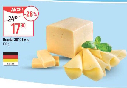 Sýr Gouda 30%