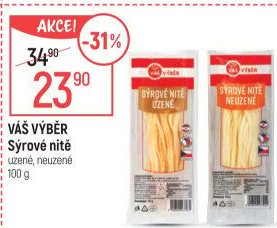 Sýrové nitě Váš výběr