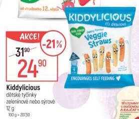 Tyčinky sýrové Kiddylicious