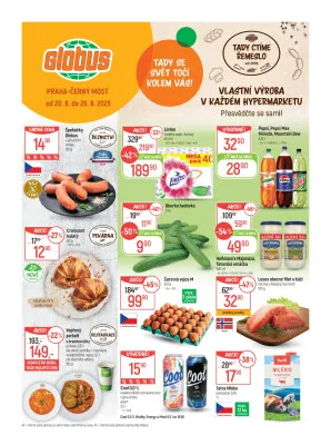 akční leták Globus 20.8.2025-26.8.2025