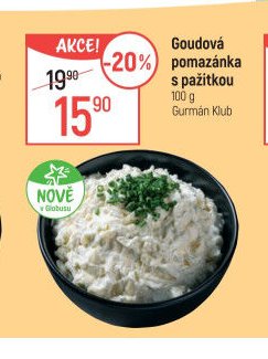Goudová pomazánka s pažitkou