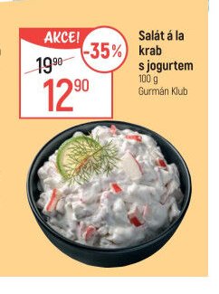 Salát á la krab s jogurtem