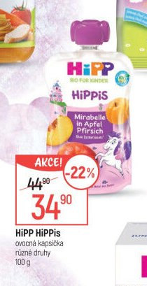 HiPP HiPPis ovocná kapsička