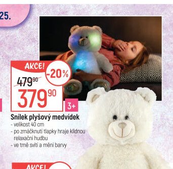 Snílek plyšový medvídek