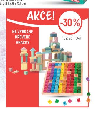 Na vybrané dřevěné hračky