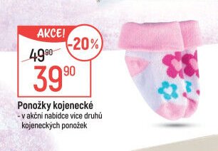 Ponožky kojenecké