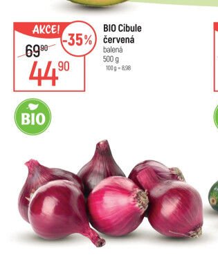BIO Cibule červená