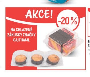 Zákusky značky Cajthaml